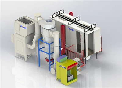 JOBON PVC خودکار بوتھ/سینڈوچ فاسٹ کلر چینج بوتھ